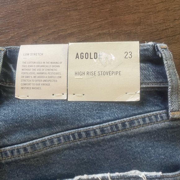 Agolde high rise stove pipe jeans - Picture 12 of 13